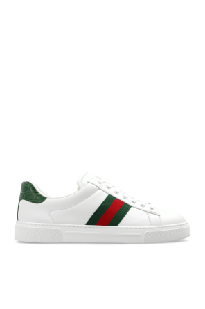 Gucci 'Ace' leather sneakers | Women's | Vitkac